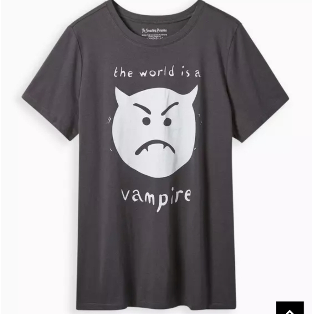 🎊Smashing Pumpkins Classic Fit Cotton Crew Neck Tee